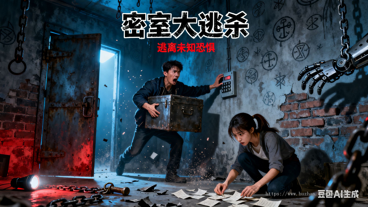 密室大逃杀游戏抖音快手微信小程序看广告流量主开源