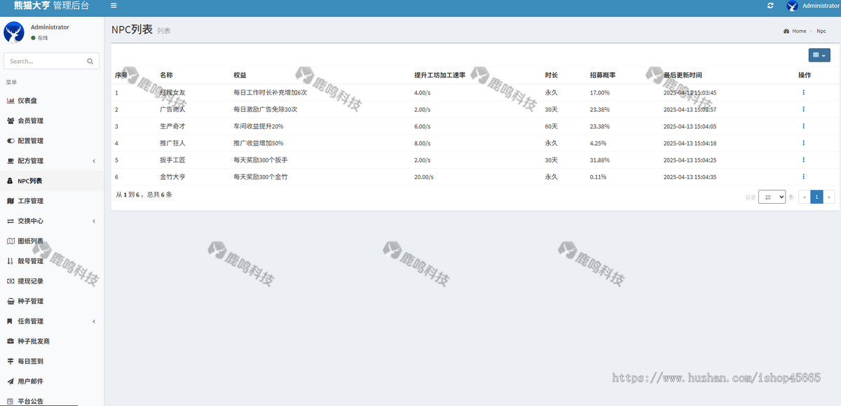 熊猫大亨游戏APP源码类淘金城镇游戏源码支持二开定制