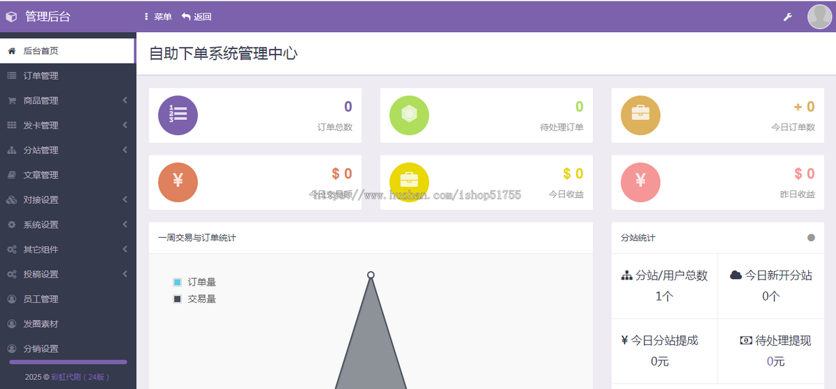 011彩虹云商城24版全彩虹晴天多功能系统源码/知识付费系统/虚拟商城系统/完美可用版本