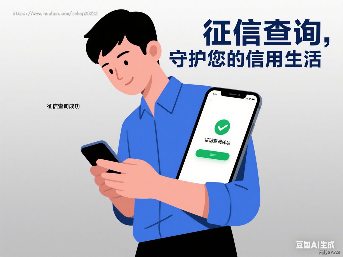 征信查询抖音快手微信小程序看广告流量主开源