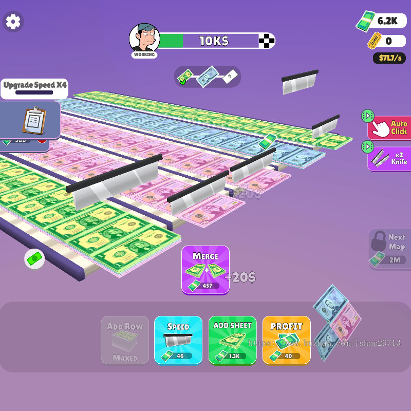 HTML5休闲小游戏《金钱创造者》带广告接口