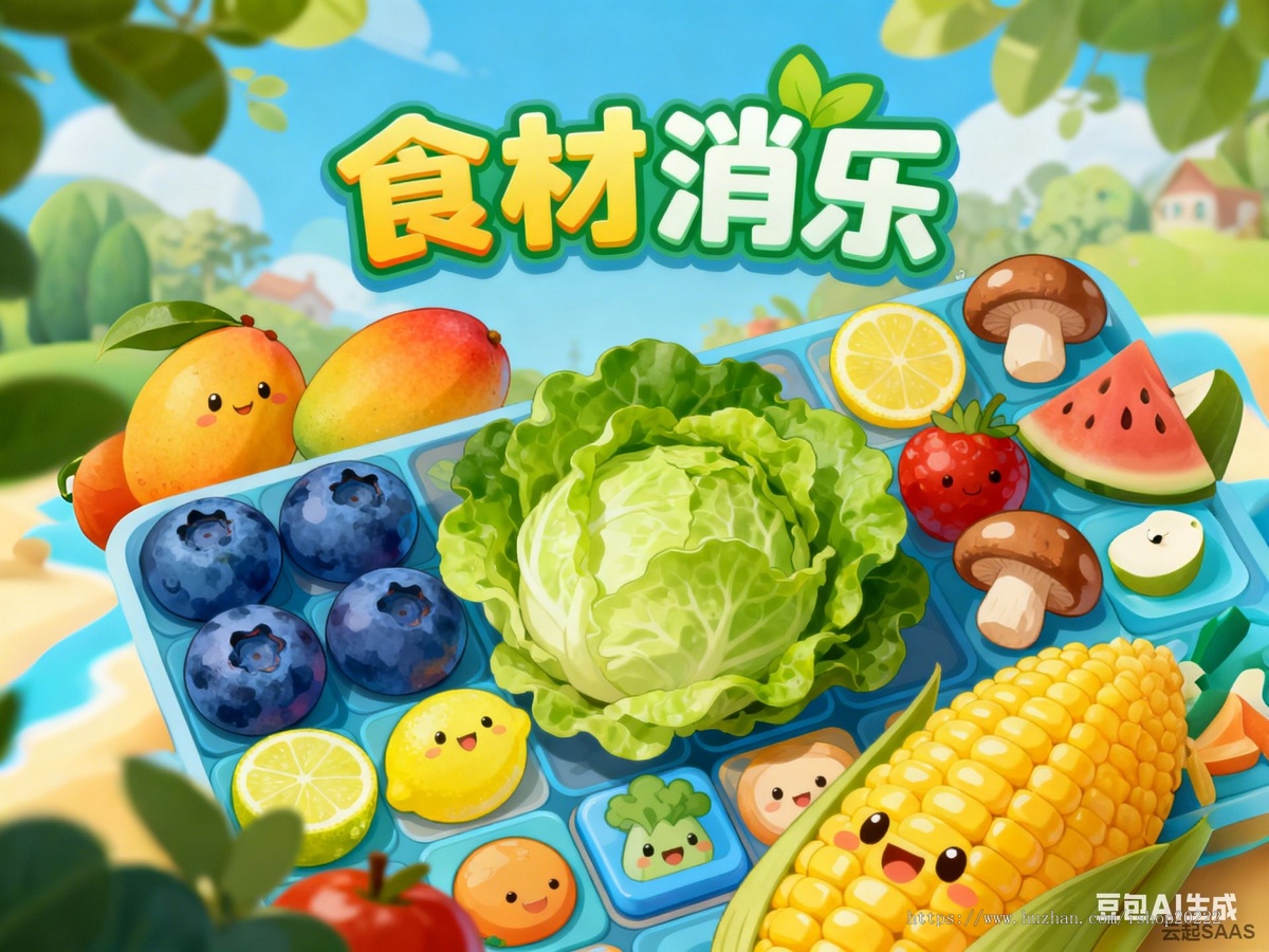食材美食火锅三消消消乐小游戏抖音快手微信小程序看广告流量主开源