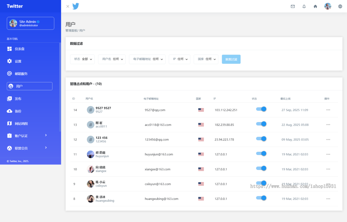 【优化版】仿twitter论坛帖子社区交友聊天社区圈子类似微博社区源码 社交网络系统