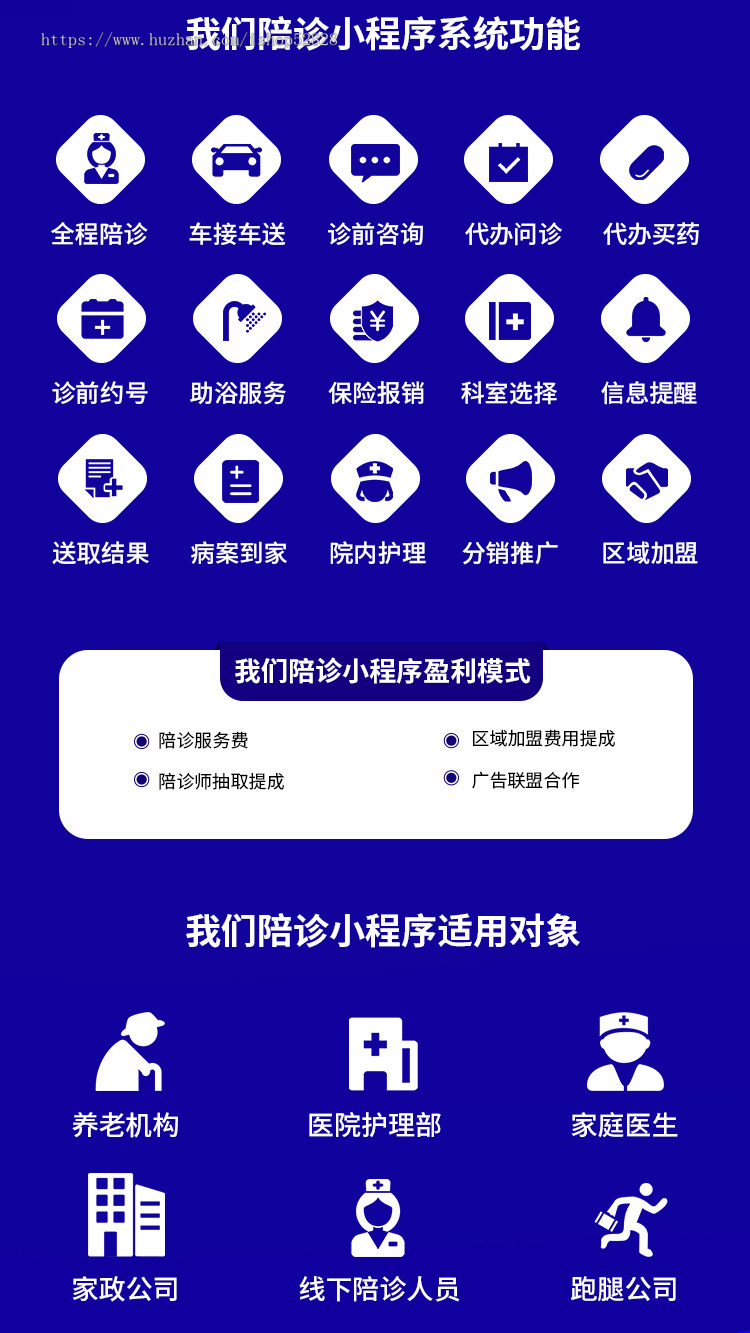 陪诊系统源码在线预约陪诊陪护代办买药跑腿陪诊系统源码