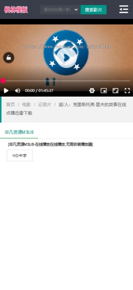 t24高端大气自适应手机PC电脑自适应模板苹果CMSV10模板