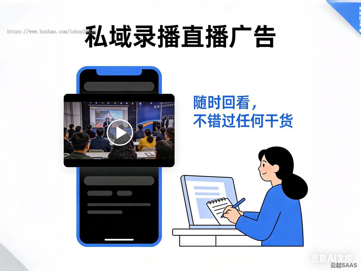 私域录播仿直播H5开源