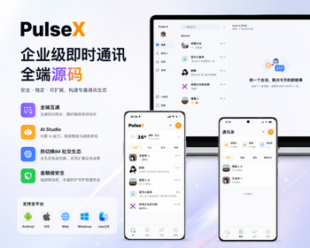 Pulse X · 企业级 IM 交友聊天方案