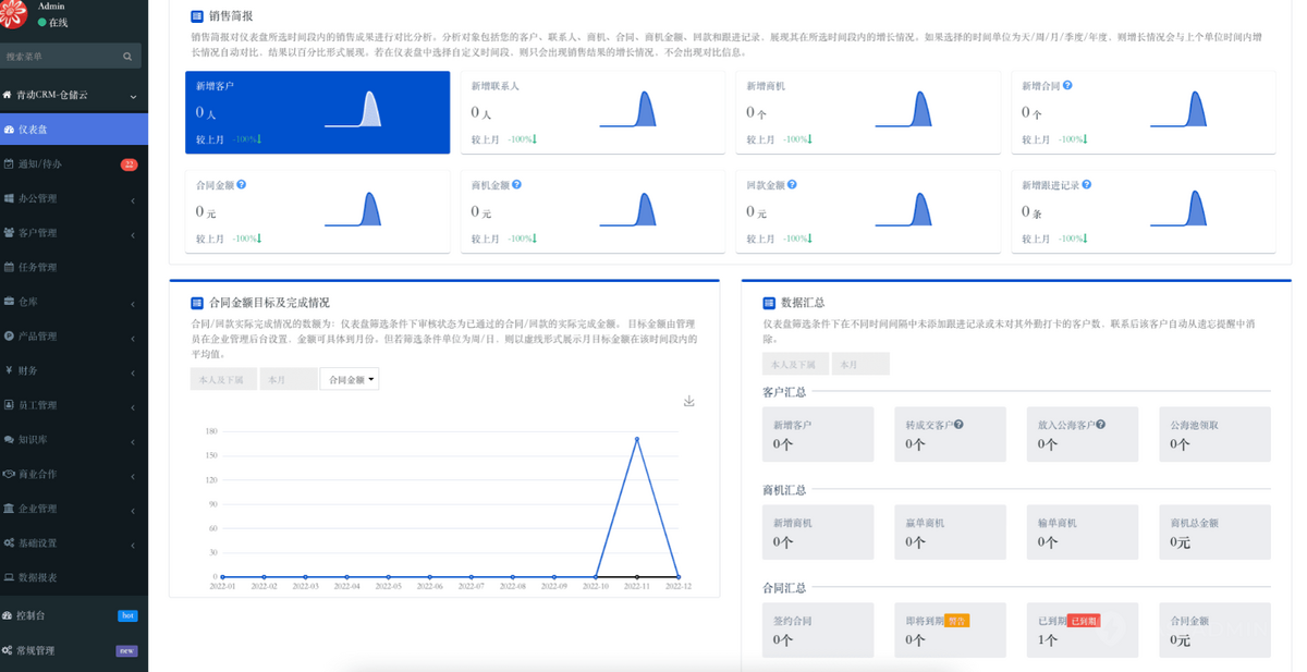 仓库绩效客户合同管理出入库自定义审批流企业级CRM仓储云客户管理仓库管理合同管理