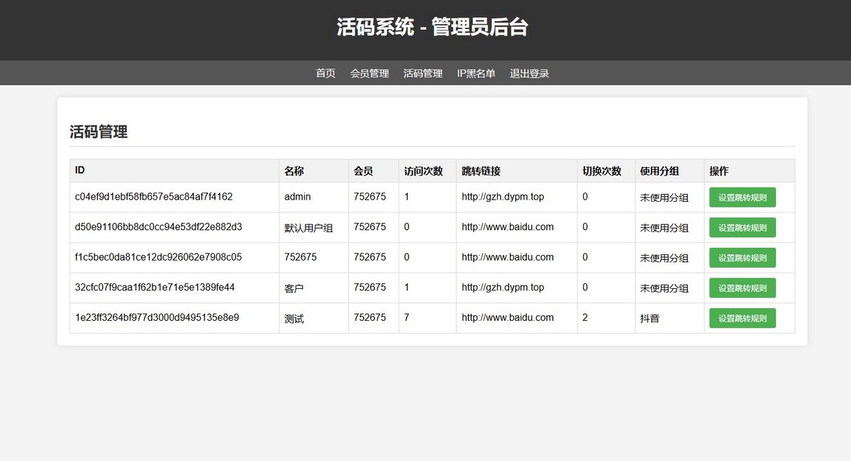 智能活码系统,多域名支持,智能流量控制