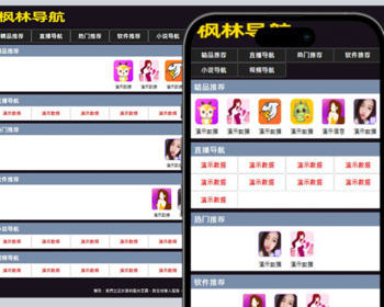 【原创+演示】t13APP导航网站推广X站H站6合站导航APP网站导航APP推广引流引导站