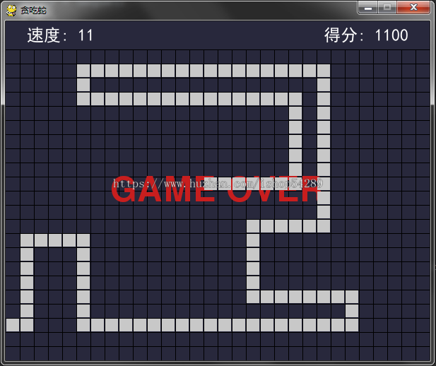 ### 网格世界贪吃蛇大挑战:Pygame驱动的速度递增与色彩食物冒险