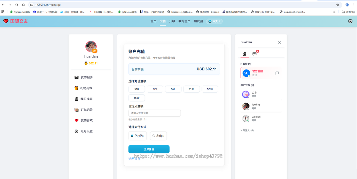 新版专业国际交友恋爱网站大型国际交友网交友网站多国语言