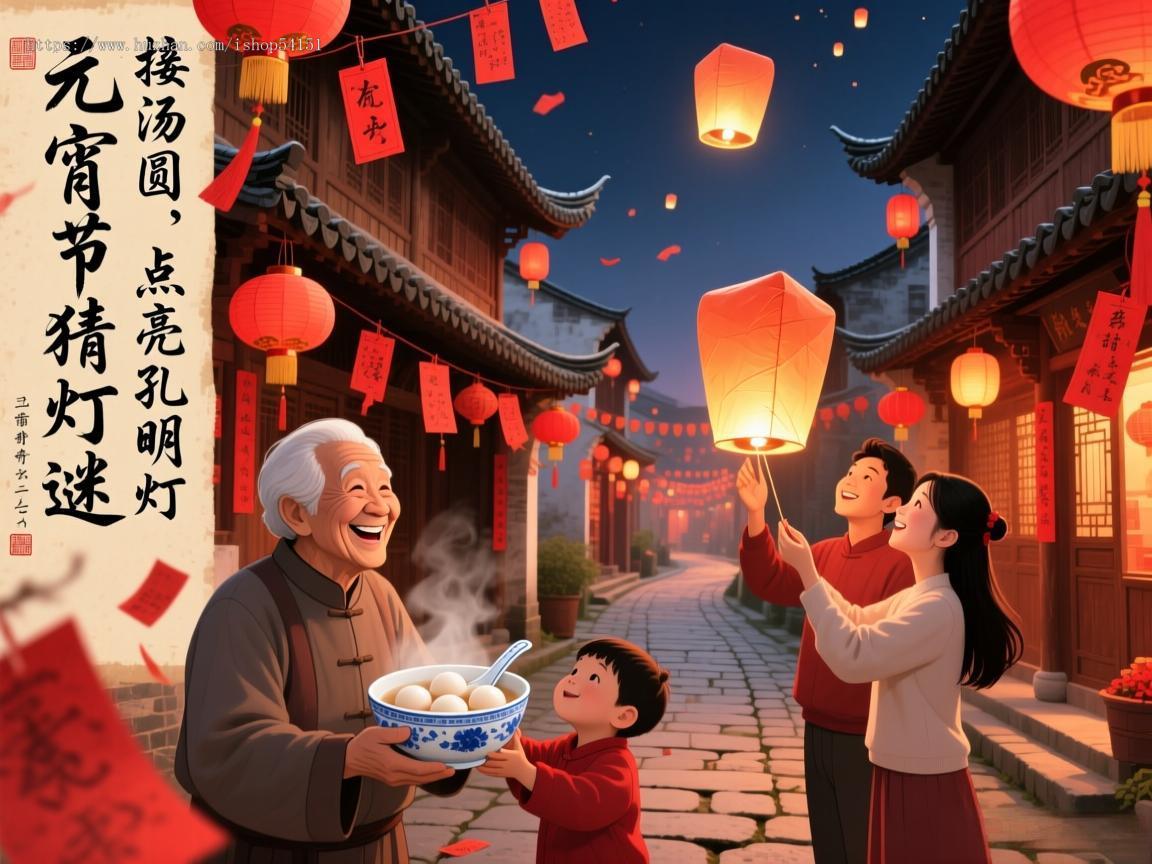 元宵节猜灯谜、接汤圆、点亮孔明灯流量主看广告小程序开源
