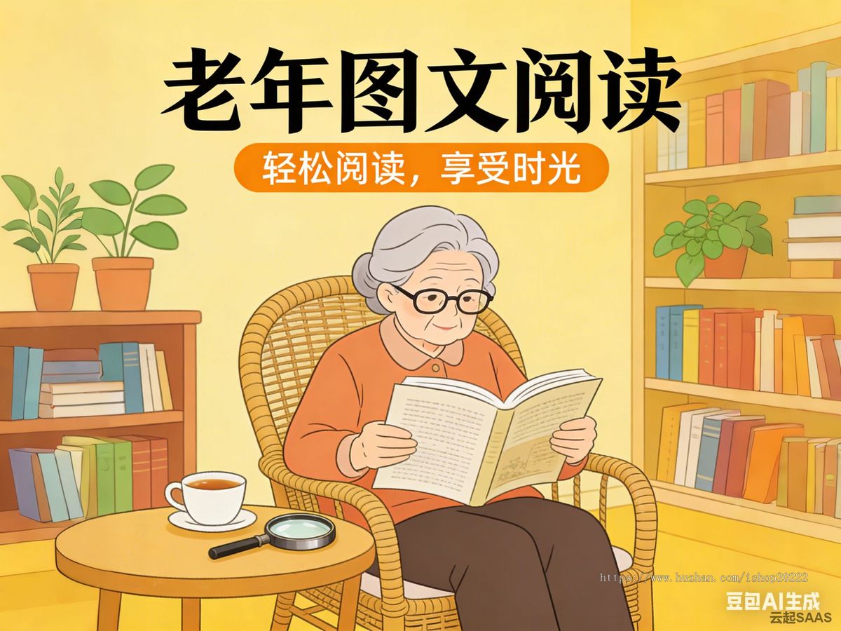 老年文章资讯图文阅读抖音快手微信小程序看广告流量主开源