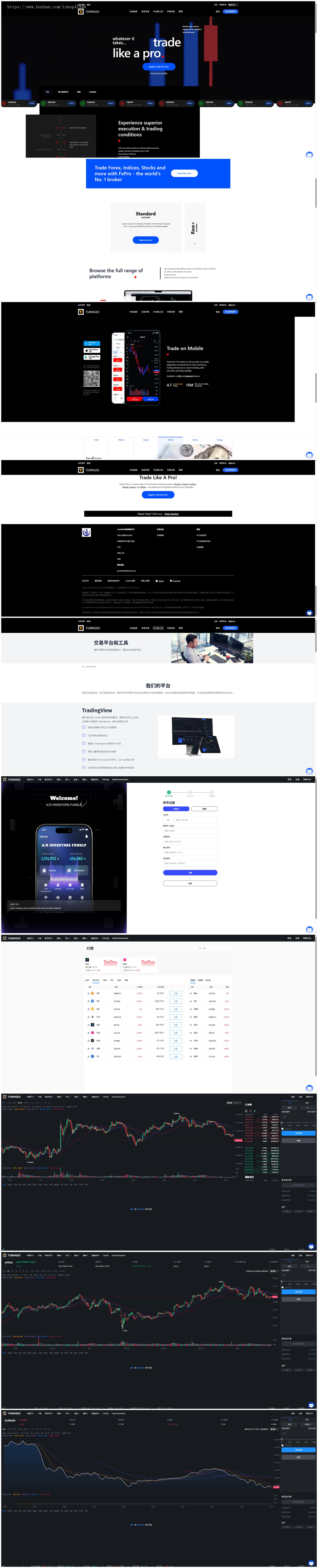 海外股票/美/港/沪/深/外汇/指数/大宗/加密货币/交易所源码