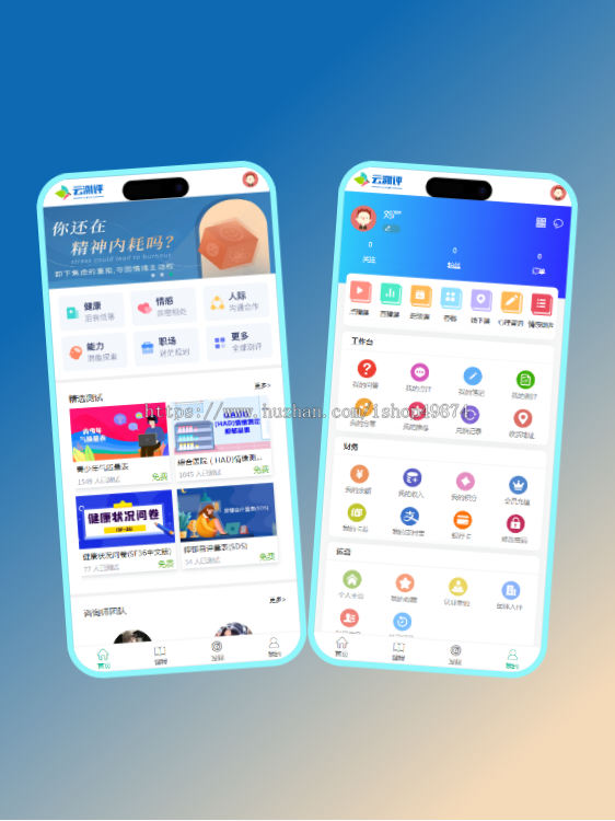 营运版心理测评小程序人格测评职业性格标准国际量表app系统源码搭建情商职业测试软件