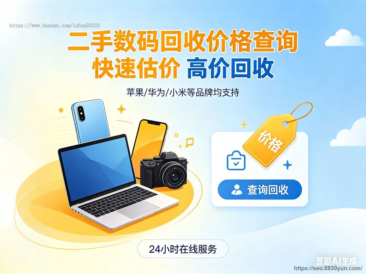 二手手机回收报价查询系统源码 |H5+管理后台 | 拍照识价+广告变现+回收员加盟