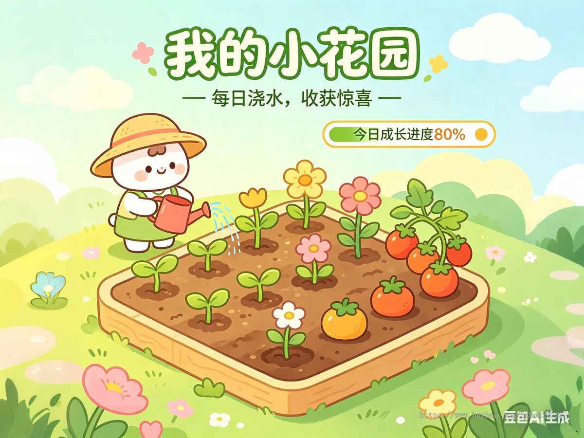 种菜偷菜种植养成水果播种浇水除虫施肥果实流量主看广告小程序UniApp源码