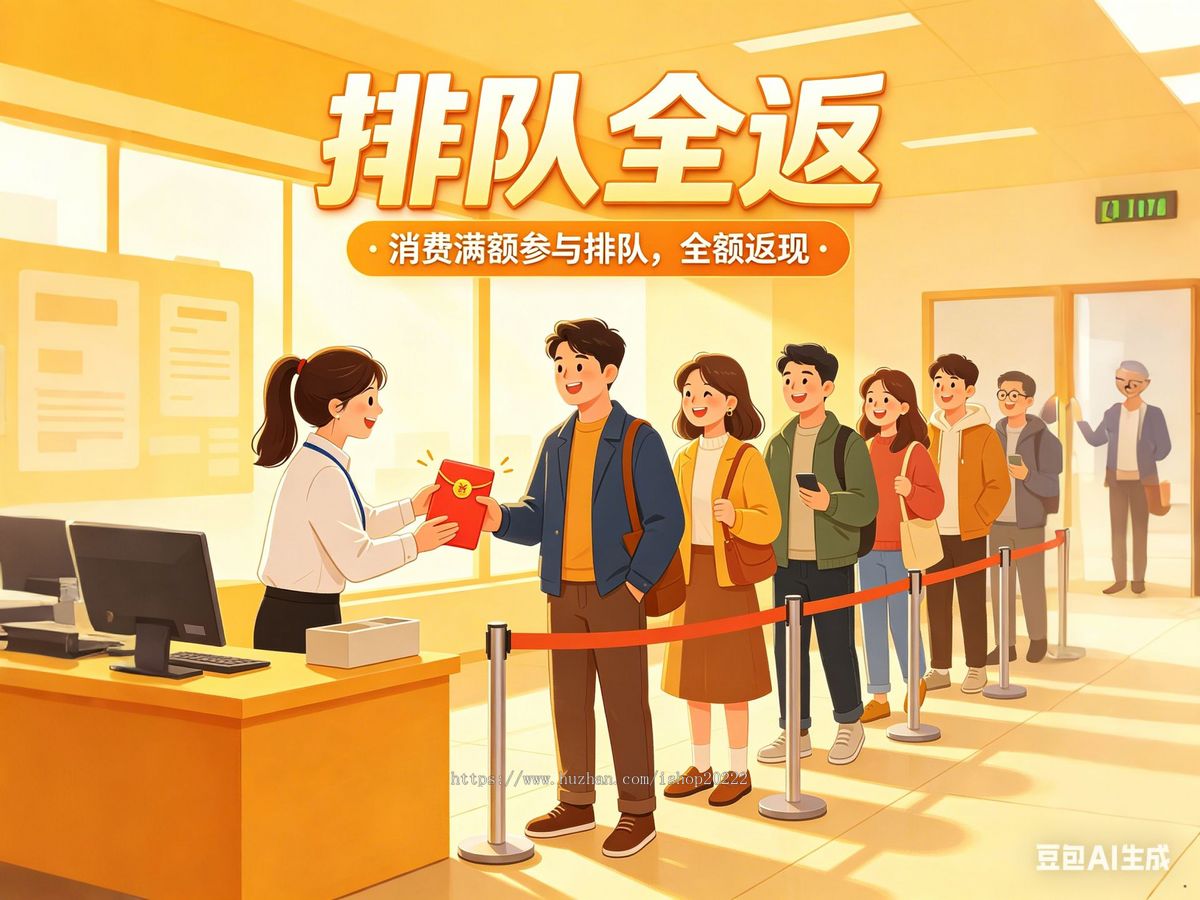 排队返现抵扣卷+积分商城源码 | 直推奖励+ 团队奖励+ 合伙人制度+ 区域代理+ 支持加速