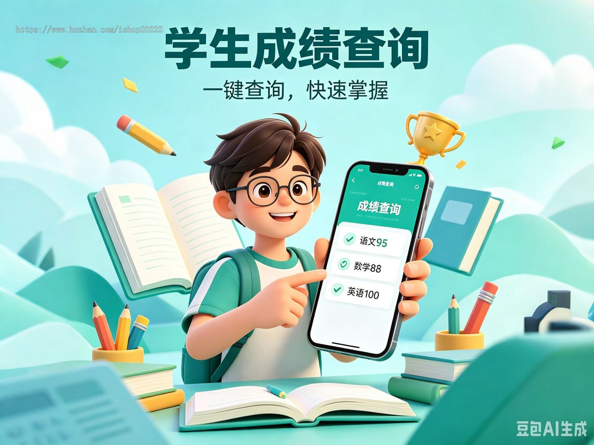 开源学生成绩查询管理系统 - 通用成绩管理后台与学生自助查询一体化平台