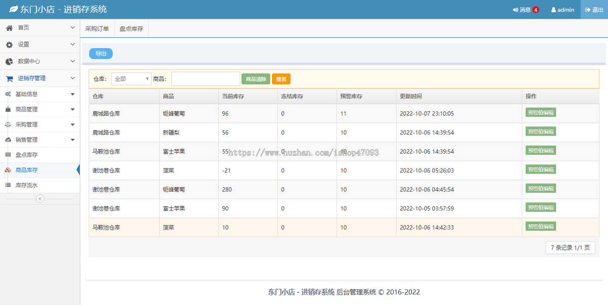 saas版进销存管理系统,仓库管理系统,多仓库管理软件采购销售ERP