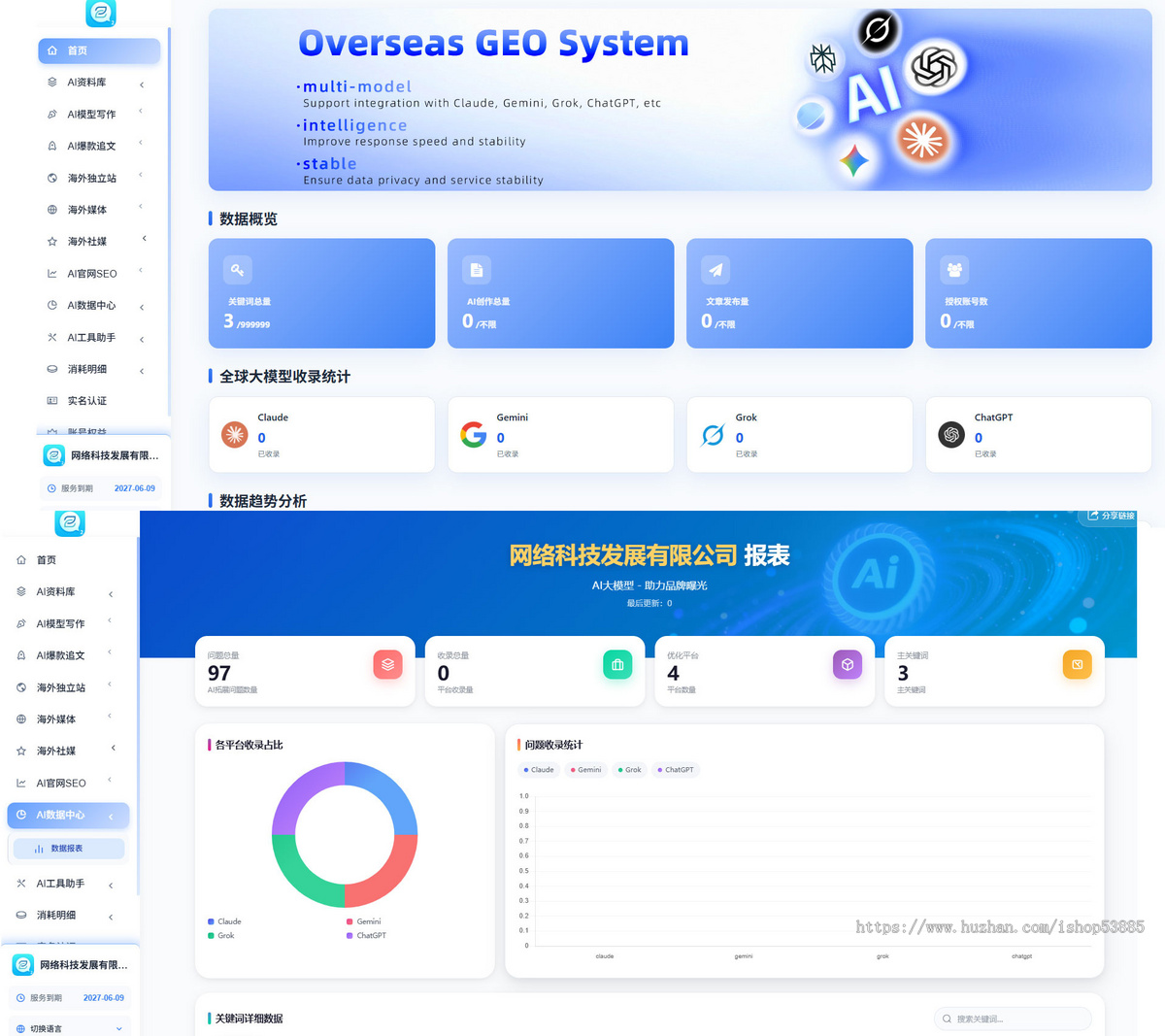 海外企业 GEO 关键词优化源码部署 ChatGPT 智能排名推广 谷歌 AI 搜索收录优化搭建服务