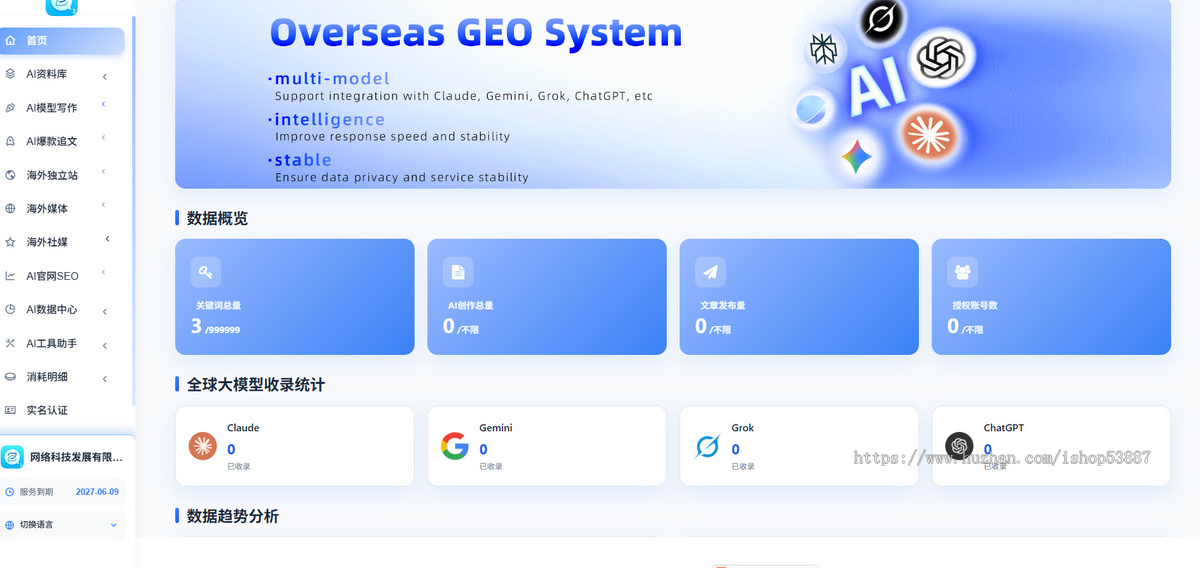 海外GEO系统媒体发布、广告投放一站式搞定
