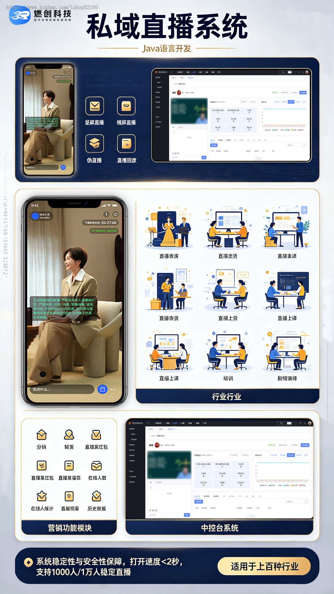 私域直播系统Java版