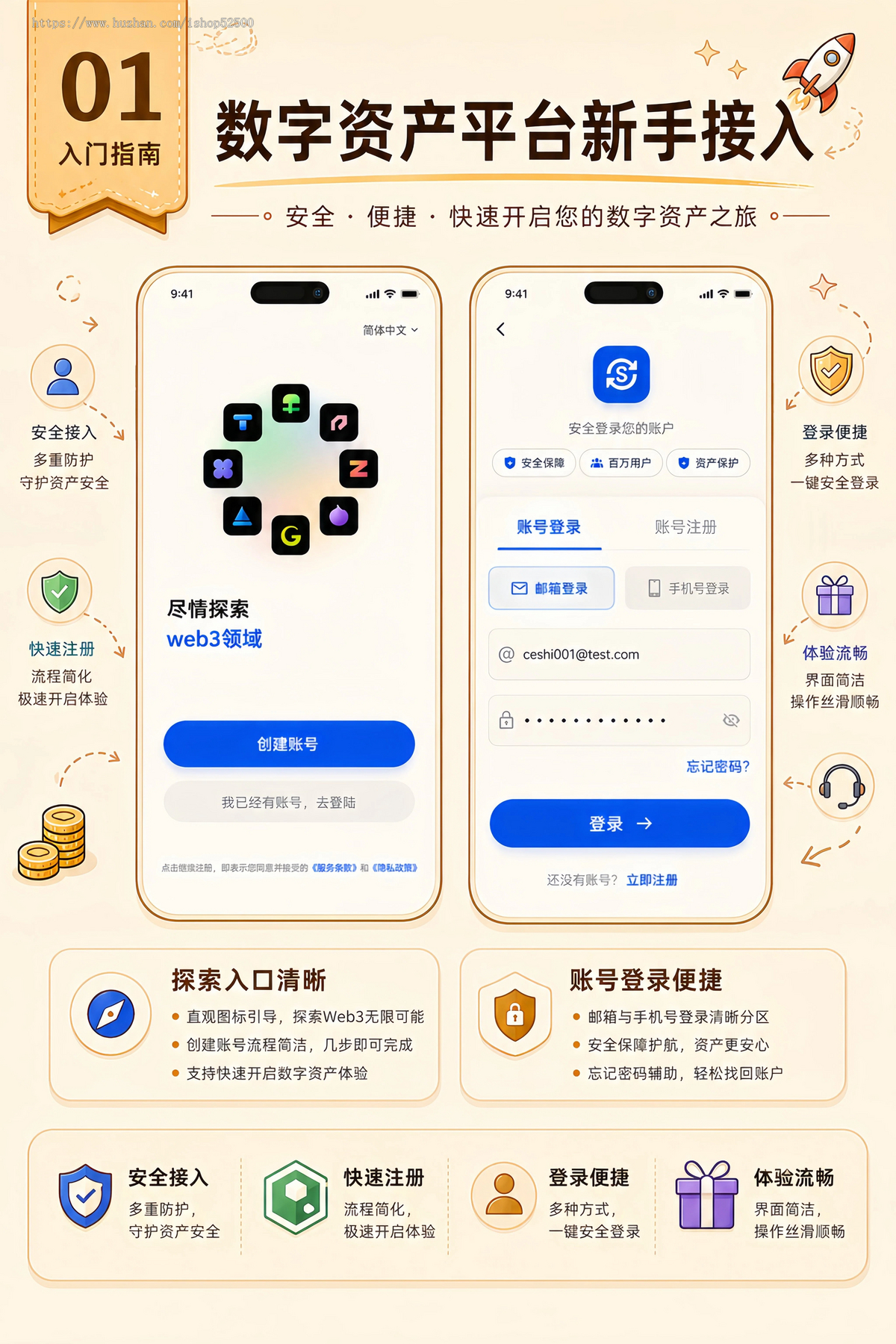 全新数字资产交易平台,让您一键解锁数字世界