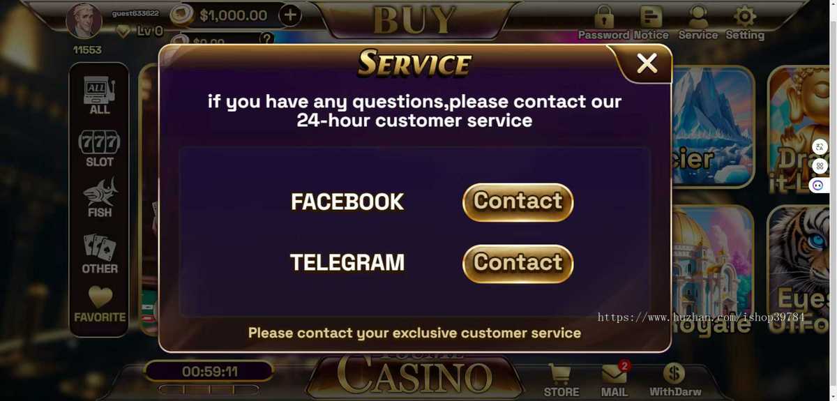 海外游戏《YMCasino》源码