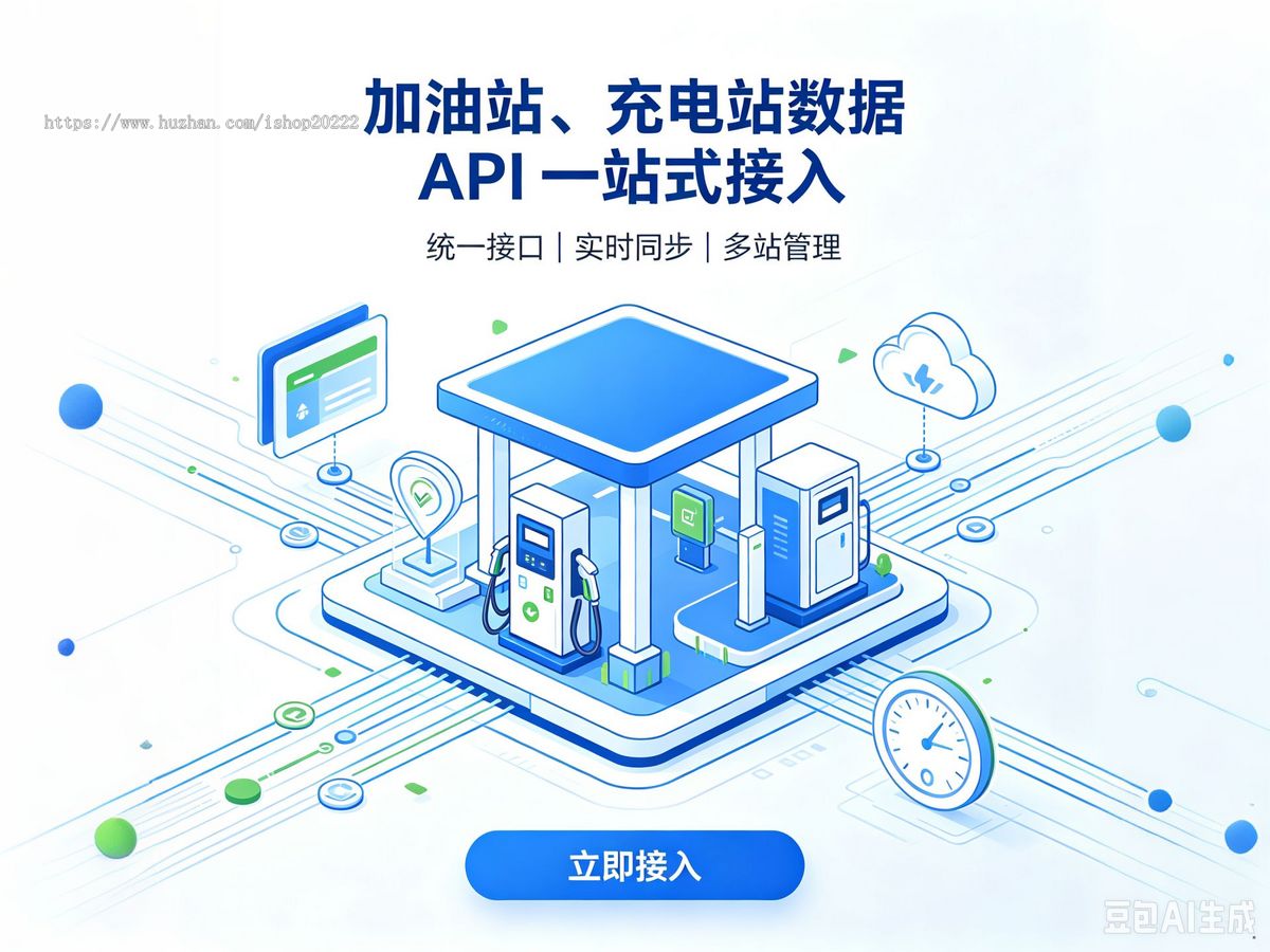 加油站、充电站数据 API 一站式接入 API 接口聚合分发平台
