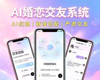 AI红娘相亲源码 ai婚恋源码，ai婚恋相亲源码开发搭建