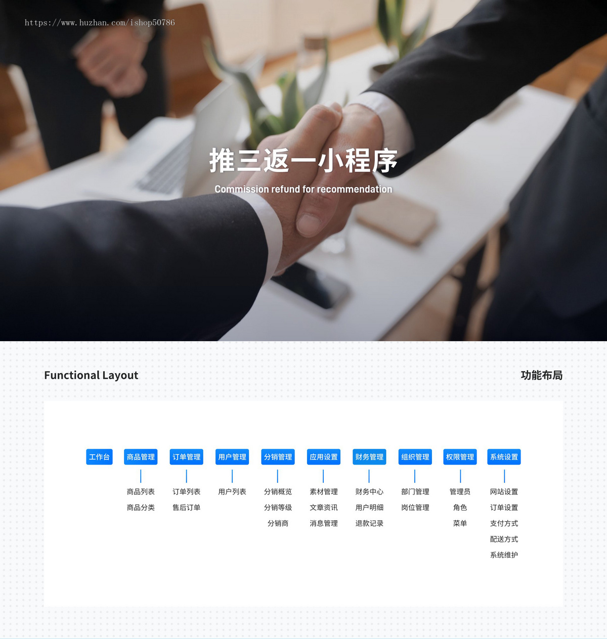 推三返一小程序系统源码推N返N商城小程序
