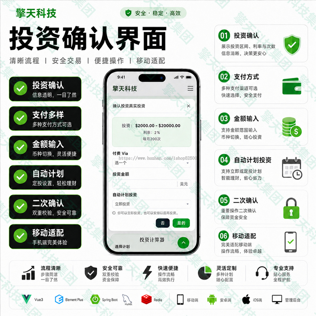 擎天科技ViserAsset资产管理投资系统,一站式理财/外汇/黄金/物业综合平台